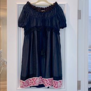 Chloe off-the-shoulder dress. New, with tags!